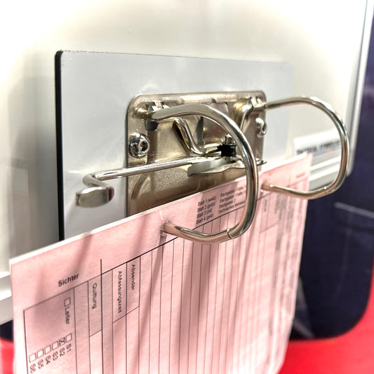 Nachweisung Ordnerringklemme