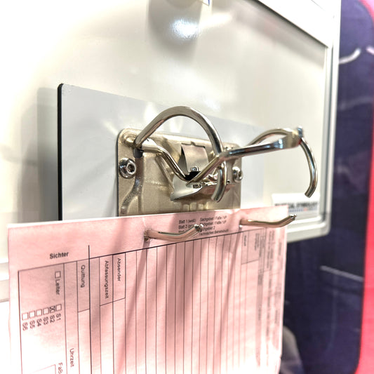 Nachweisung Ordnerringklemme